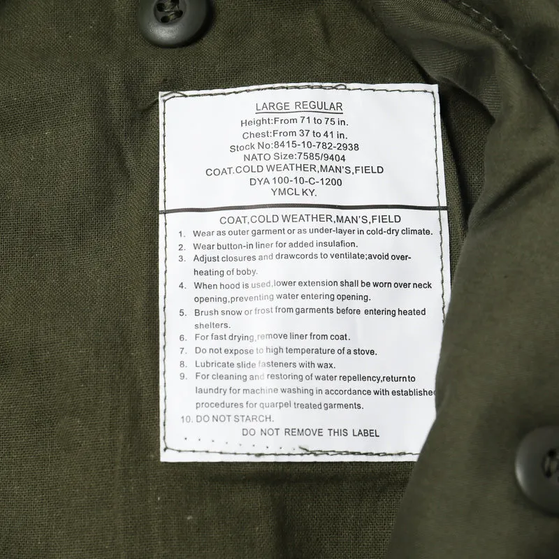 US Army M-65 Cold Weather Field Jacket (Revival Version)
