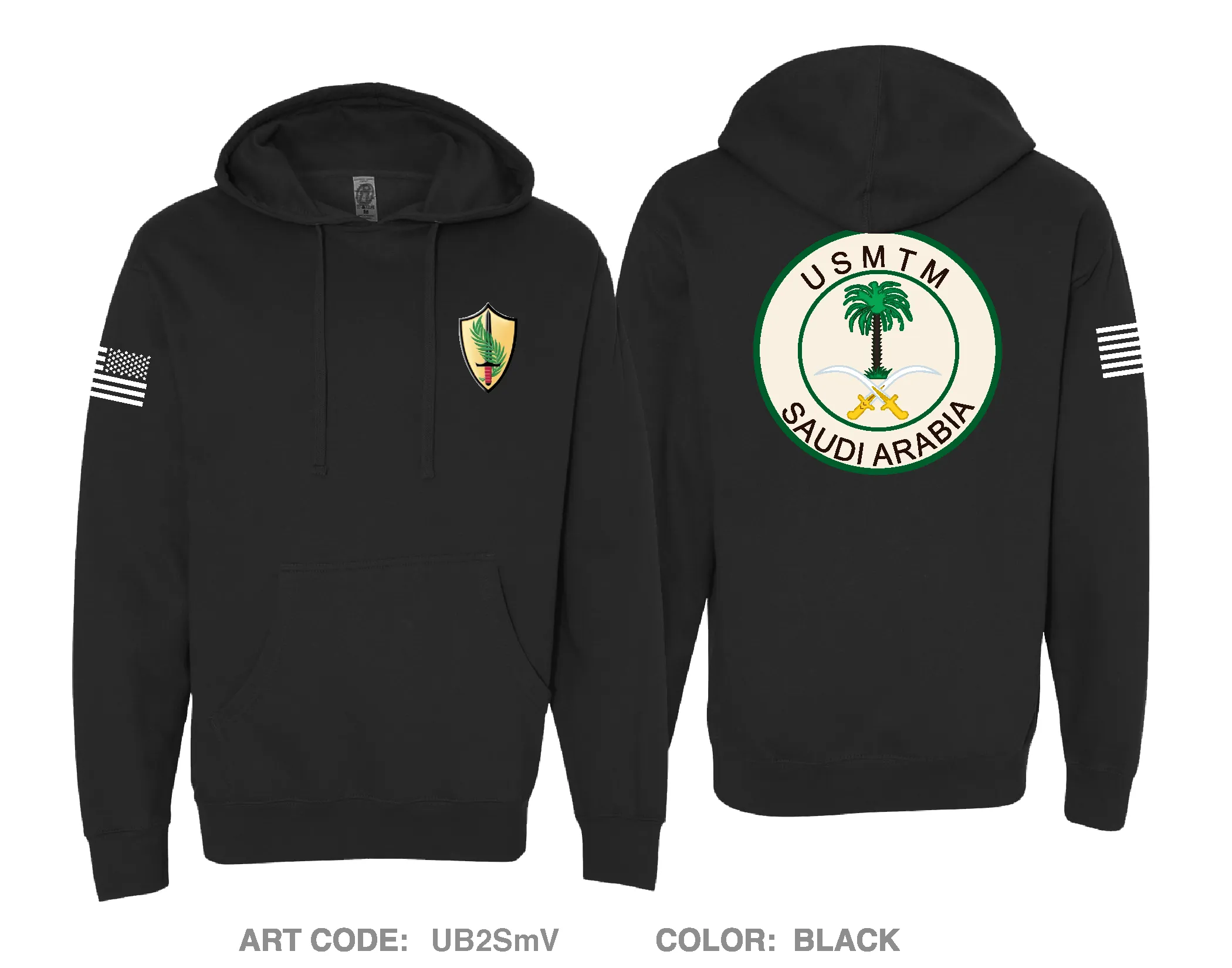 USMTM Comfort Unisex Hooded Sweatshirt - UB2SmV