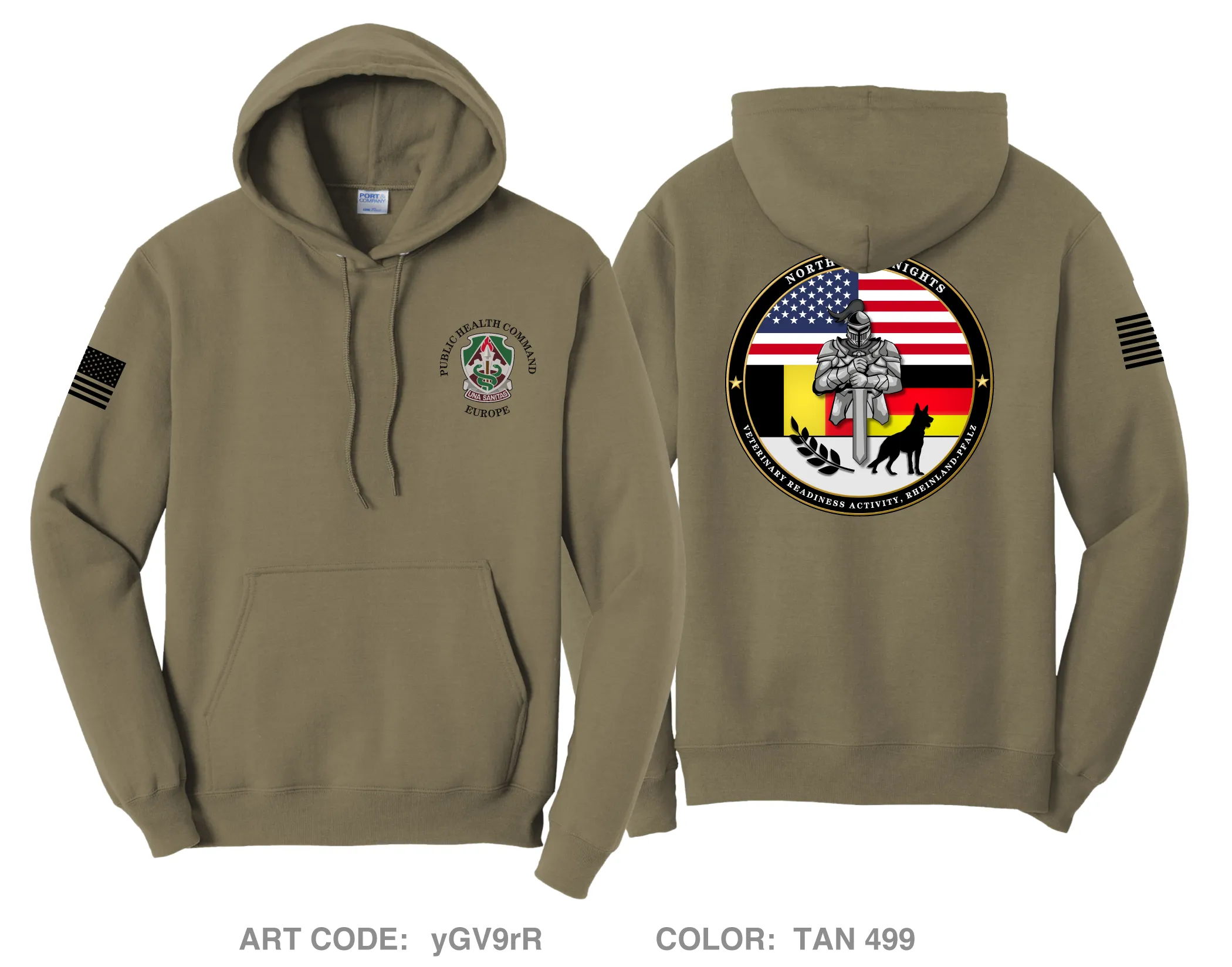 Veterinary Readiness Activity, Rheinland-Pfalz Comfort Unisex Hooded Sweatshirt - yGV9rR