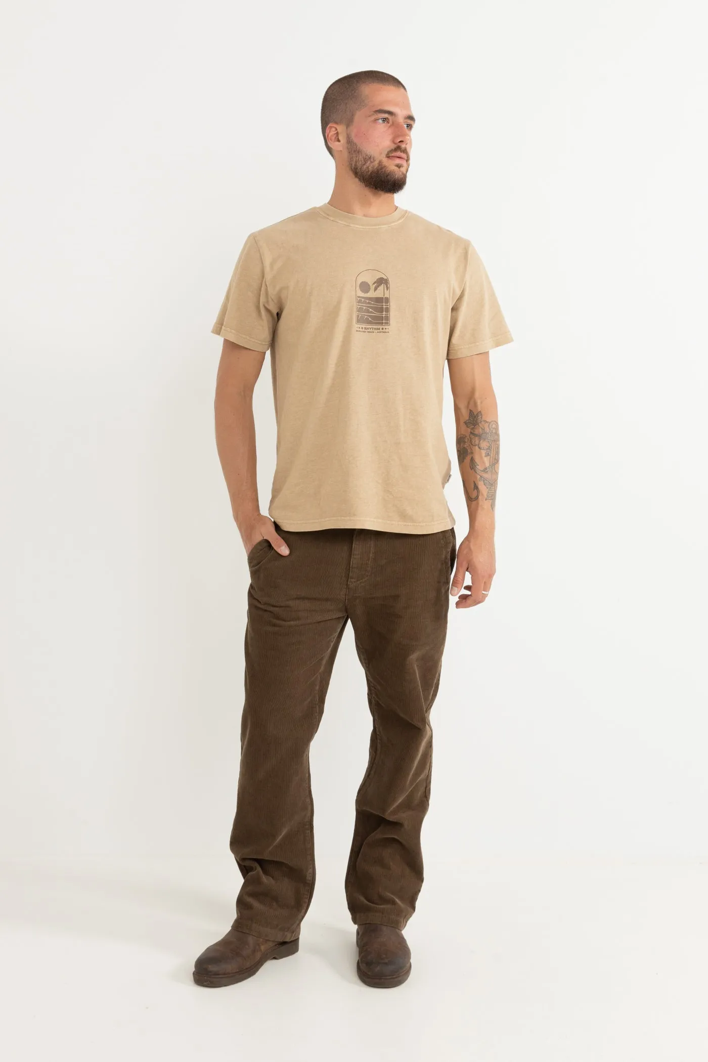 Vickers Cord Trouser Brown