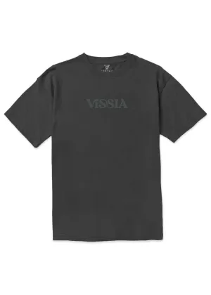 VISSLA FLOW ORGANIC BLEND SS TEE - BLACK