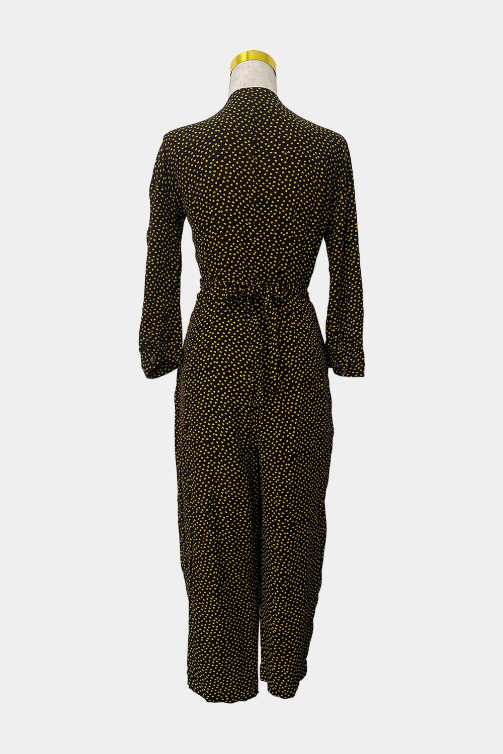 WHISTLES Black and Yellow Jumpsuits