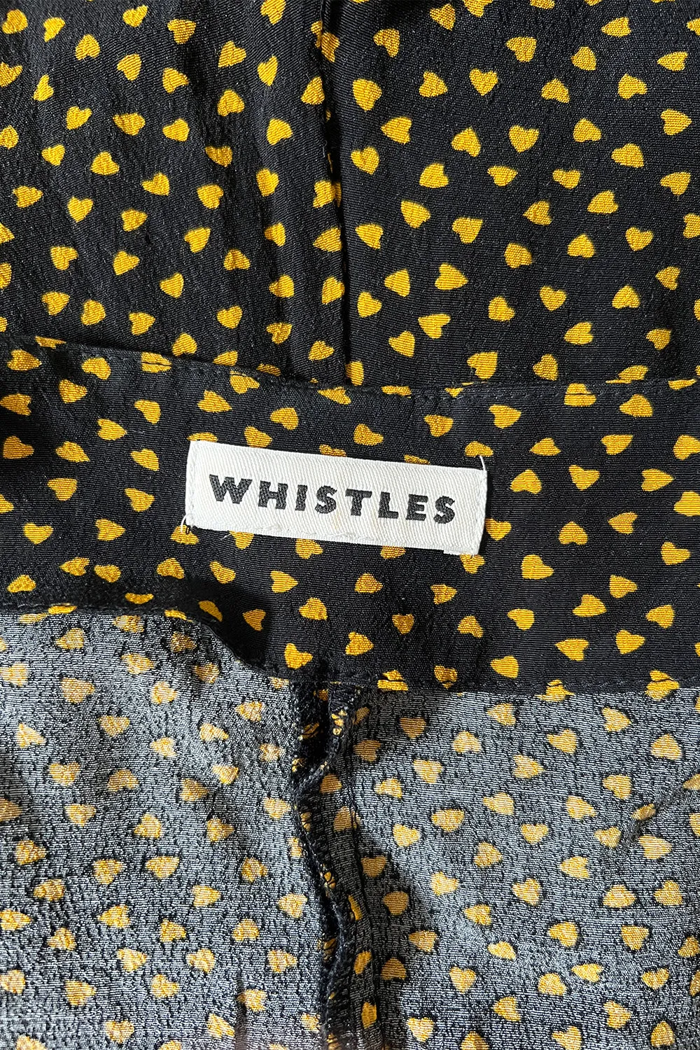WHISTLES Black and Yellow Jumpsuits