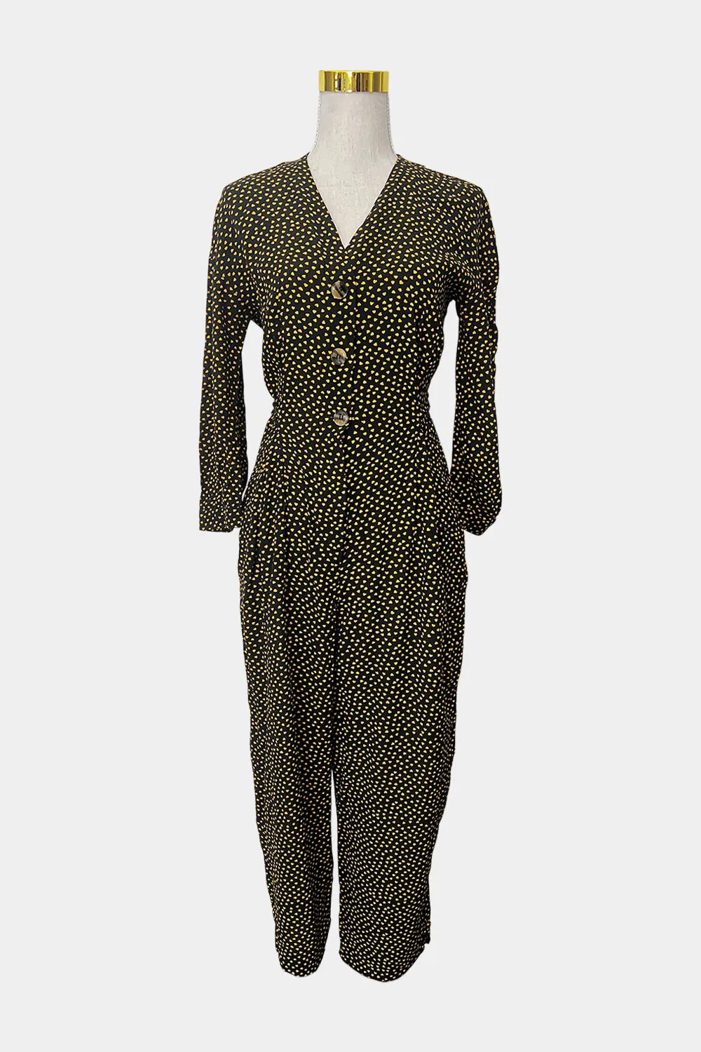 WHISTLES Black and Yellow Jumpsuits