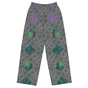 Wide-Leg Pants (Unisex)(Grail Night Hoard Virtus 8.4) RJSTH@Fabric#4 RJSTHS2022 RJS