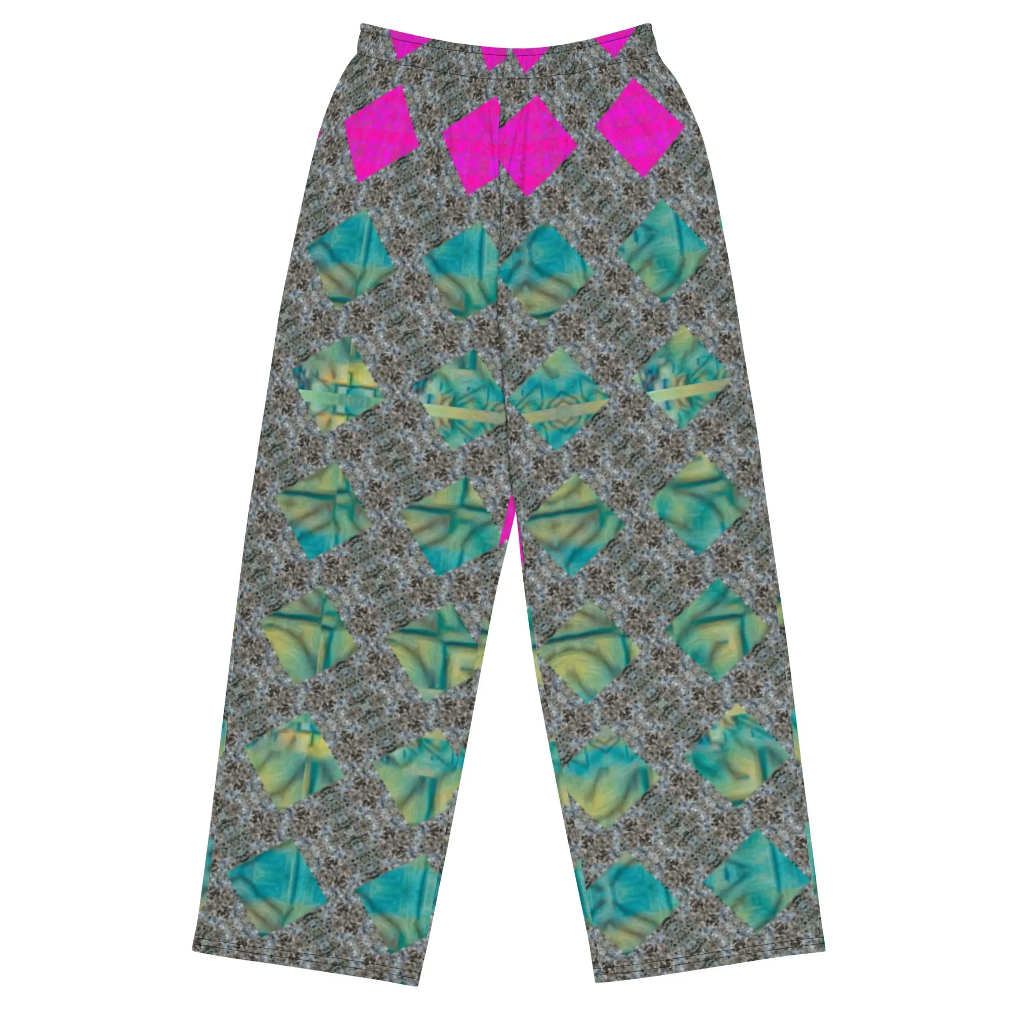 Wide-Leg Pants (Unisex)(Grail Night Hoard Virtus 8.9) RJSTH@Fabric#9 RJSTHS2022 RJS