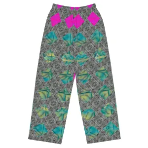 Wide-Leg Pants (Unisex)(Grail Night Hoard Virtus 8.9) RJSTH@Fabric#9 RJSTHS2022 RJS