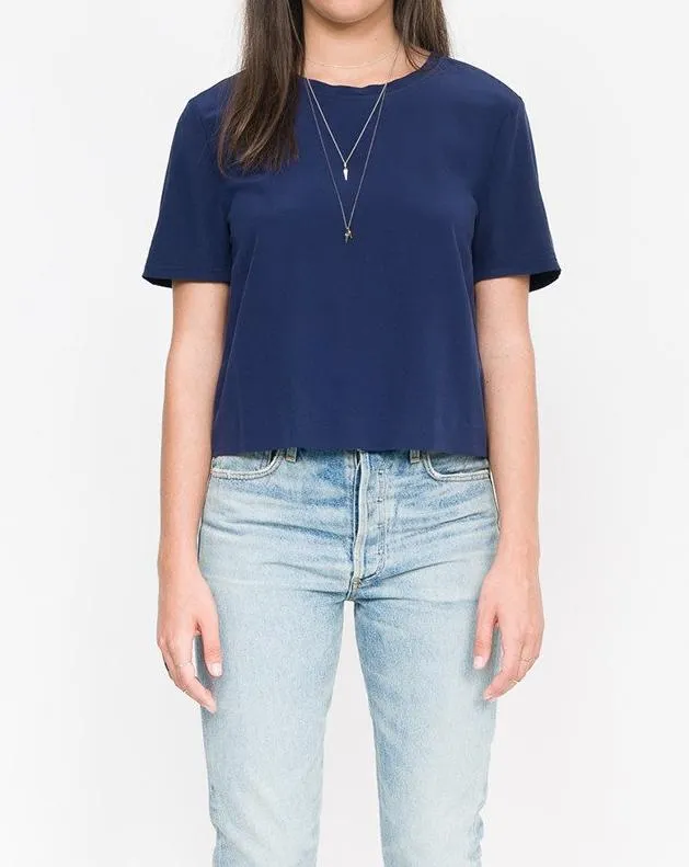 Willie Solid Silk Tee
