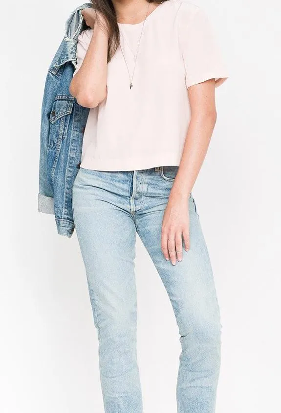 Willie Solid Silk Tee