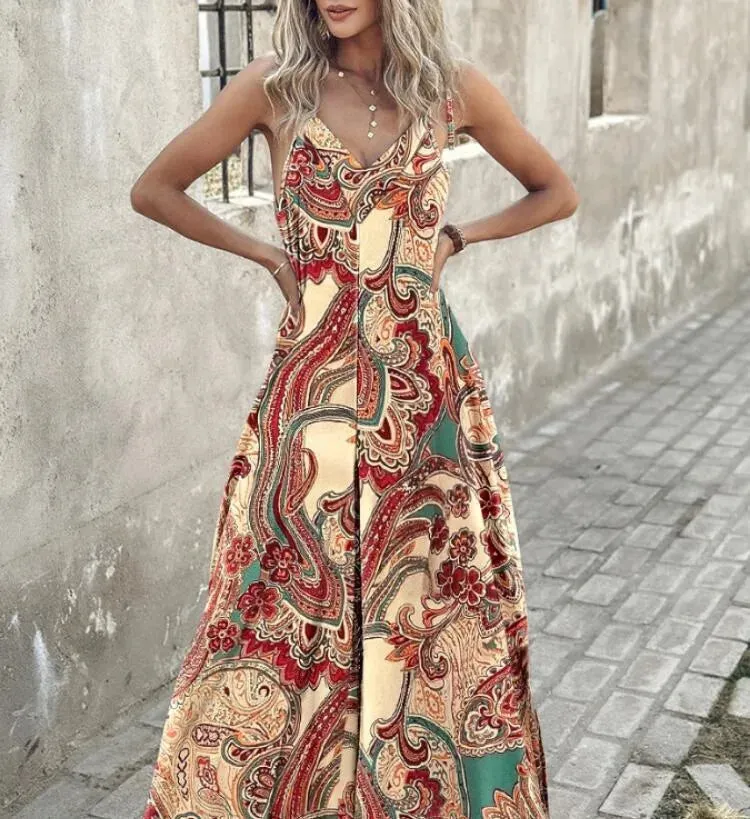 Women's Bodysuits Sleeveless Bodysuits Printing Backless Streetwear Printing