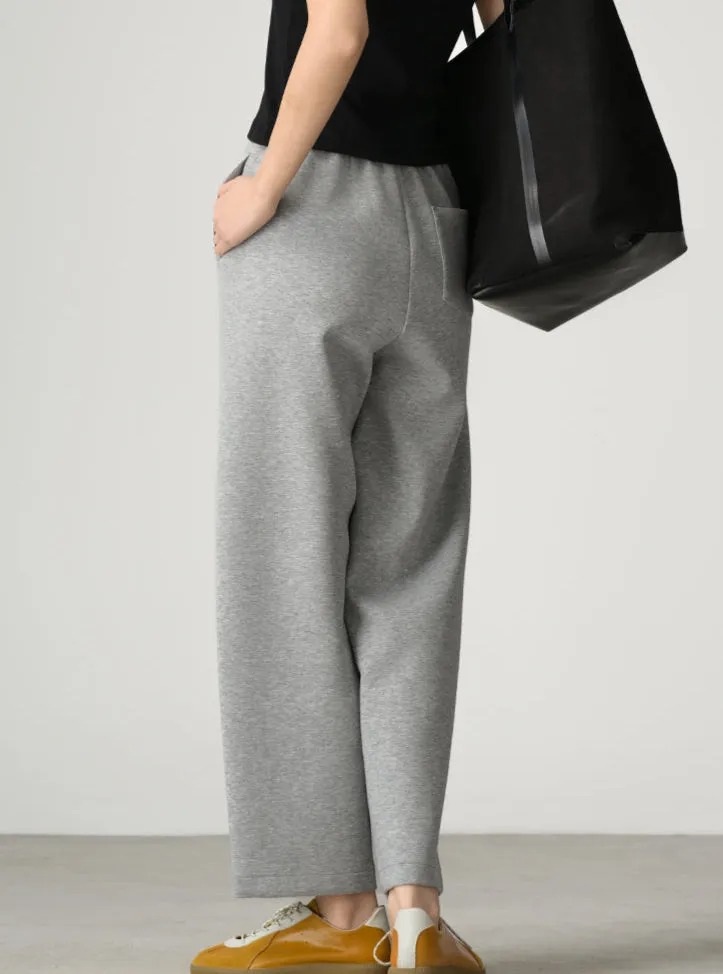 Wrinkle-Free, Buttery Soft With Elastic Waistband Scholar Trouser