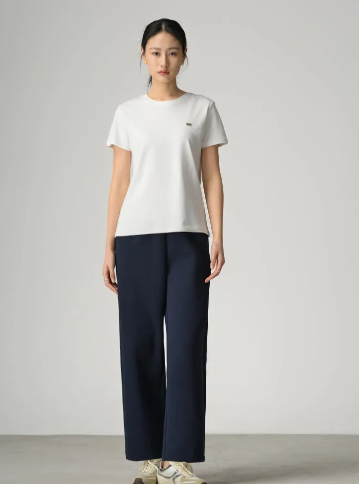 Wrinkle-Free, Buttery Soft With Elastic Waistband Scholar Trouser