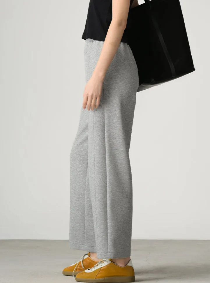 Wrinkle-Free, Buttery Soft With Elastic Waistband Scholar Trouser