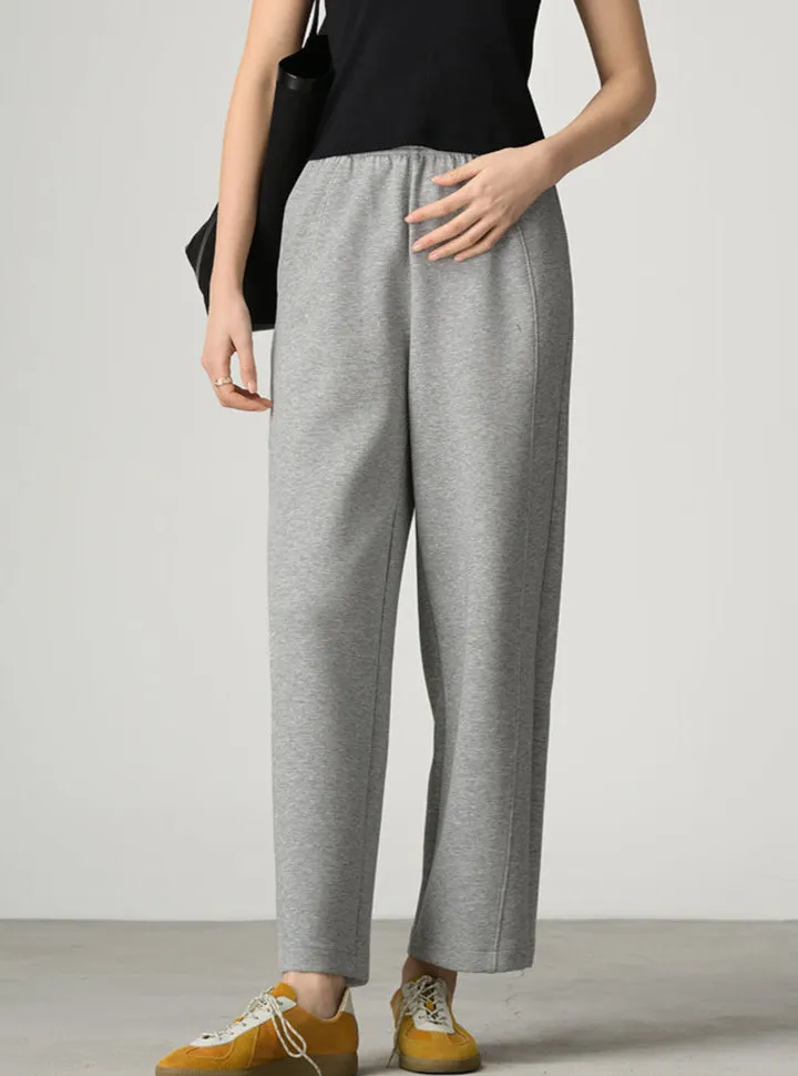 Wrinkle-Free, Buttery Soft With Elastic Waistband Scholar Trouser