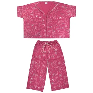 YUK FUN Dora Cat Suit in Pink - MADE TO ORDER