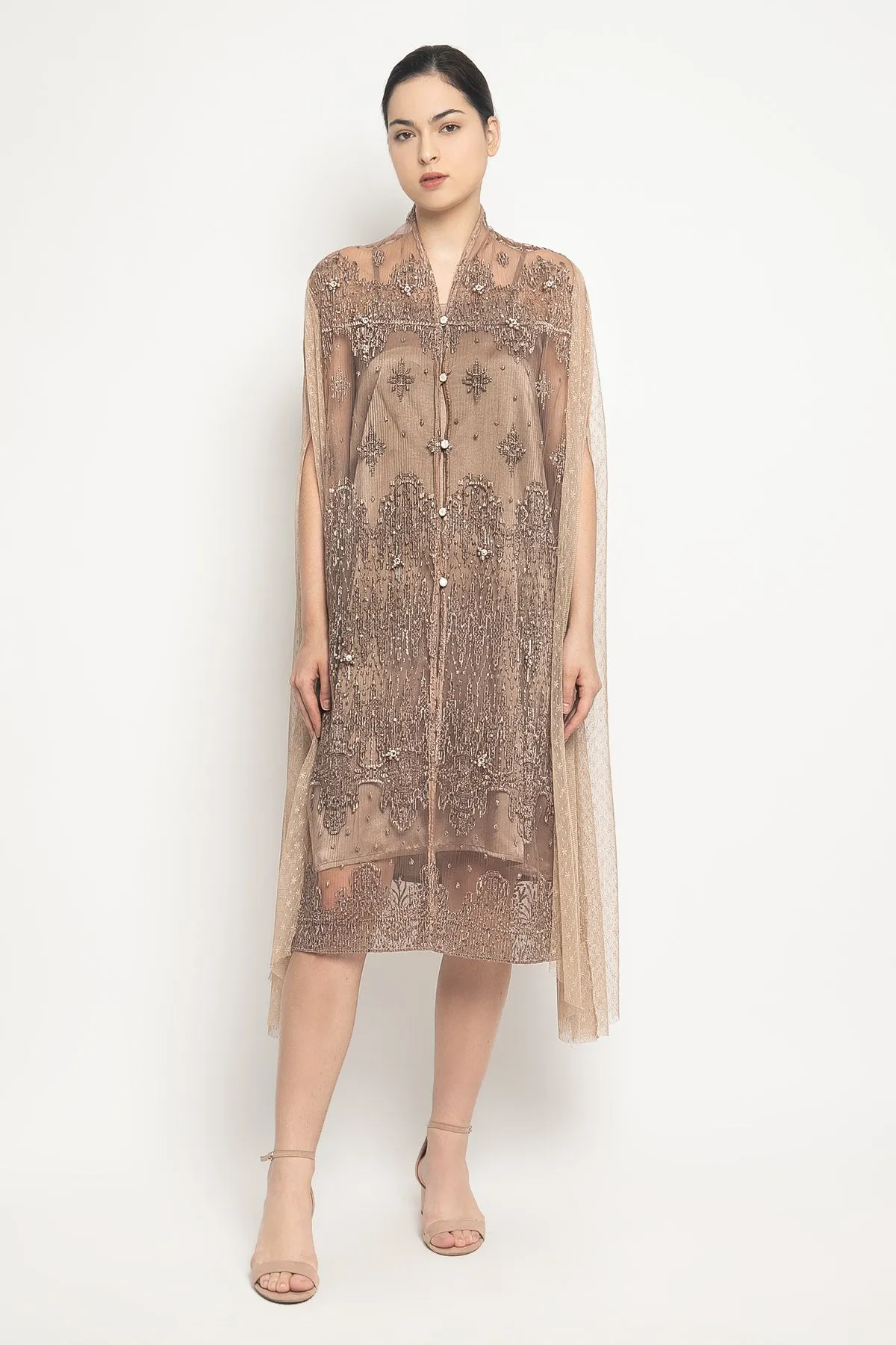 Zaina Dress in Bronze