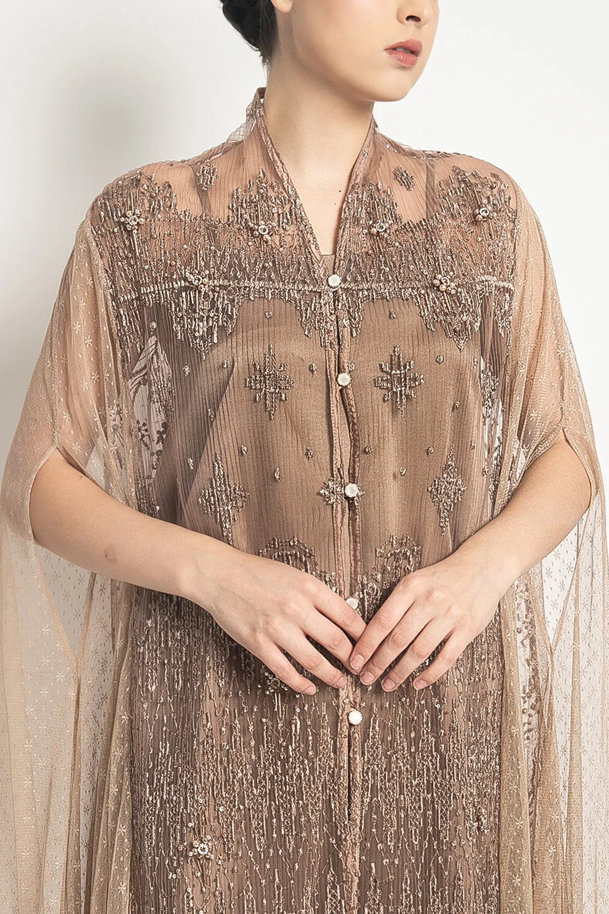 Zaina Dress in Bronze