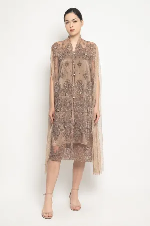 Zaina Dress in Bronze