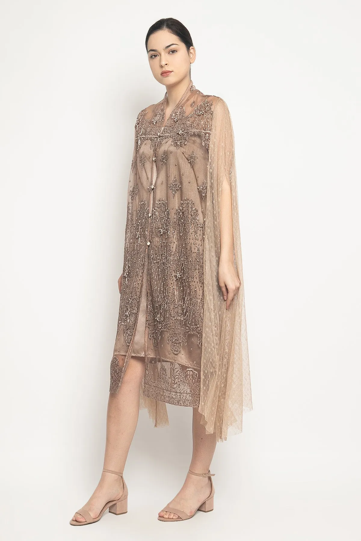 Zaina Dress in Bronze