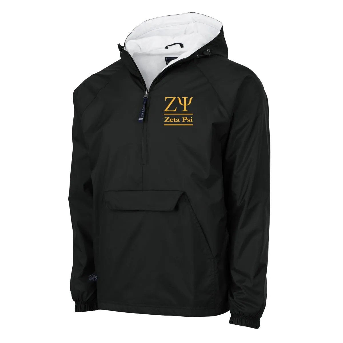 Zeta Psi Flannel Lined Windbreaker
